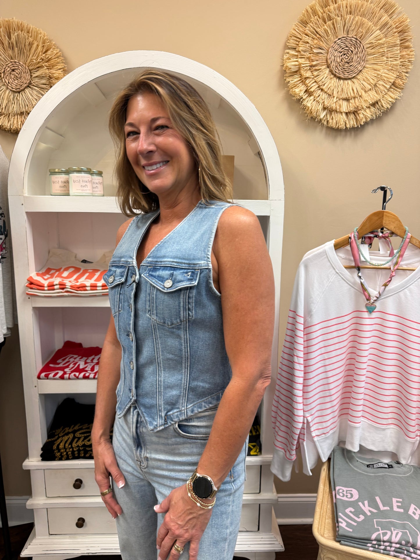 Medium Dark Fitted Rebel Vest