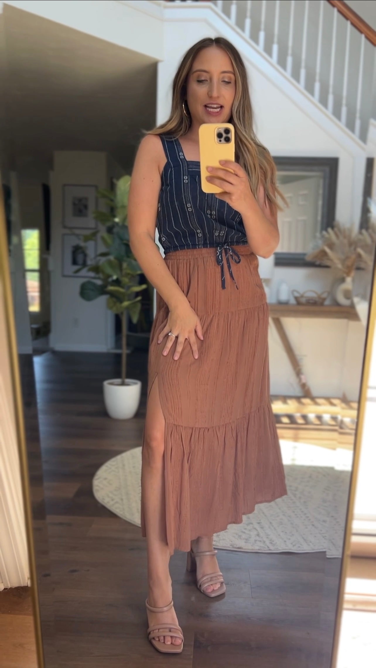 Estelle Caramel Skirt