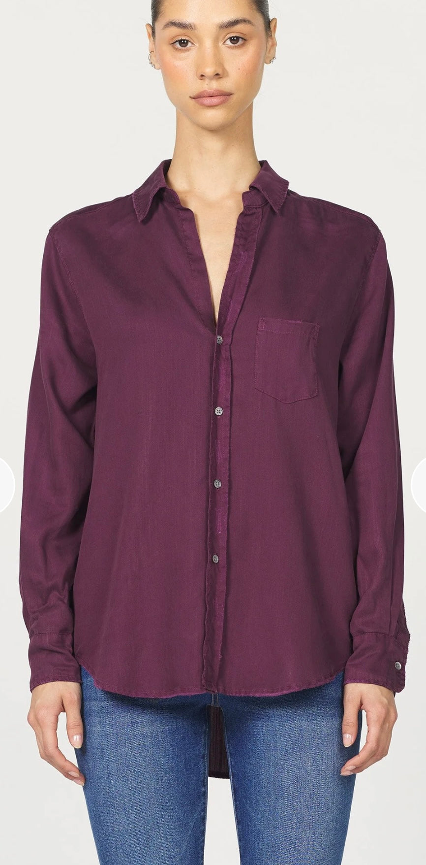 Fig Galena Button Down Top