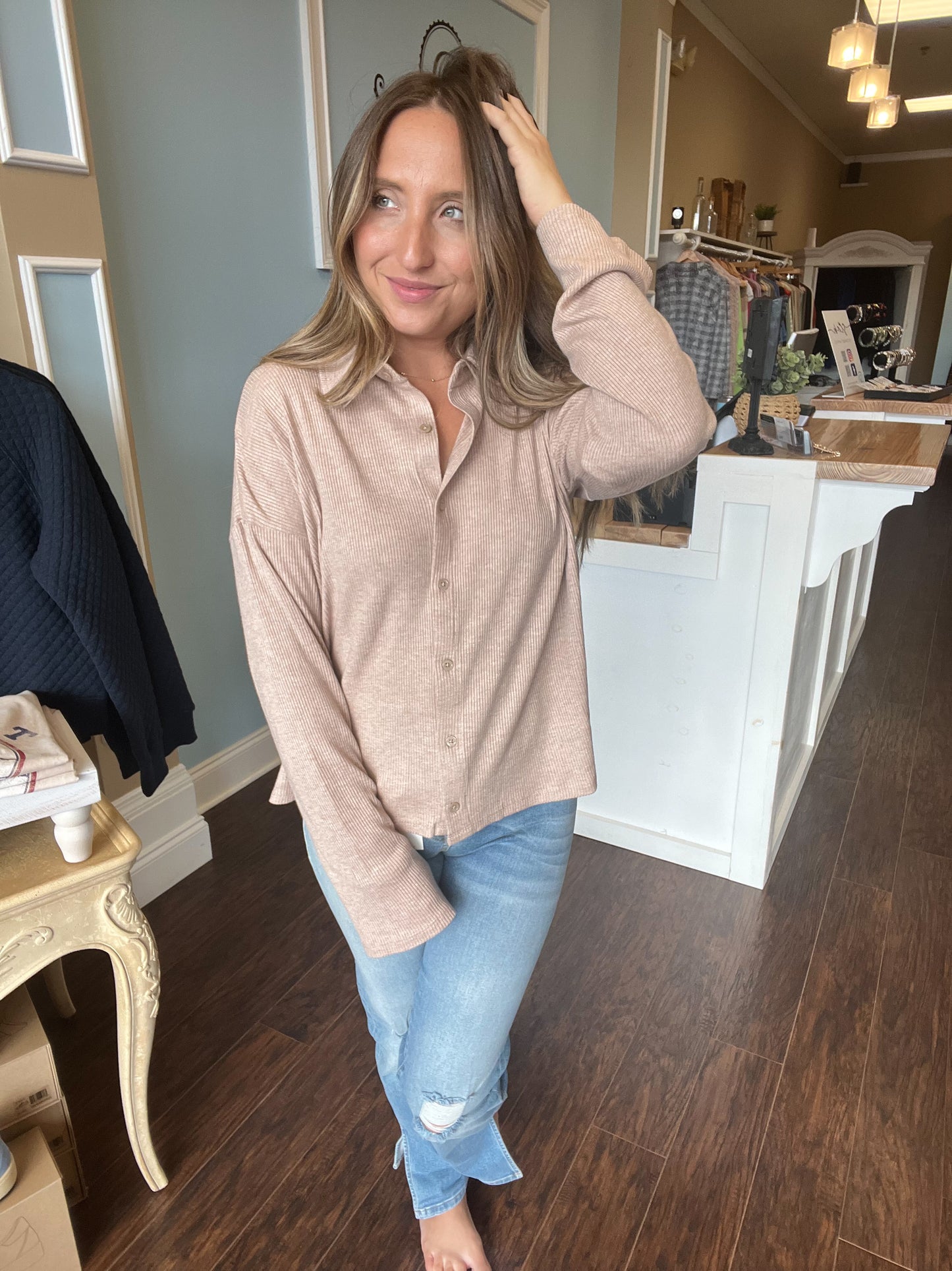 Fenna Button Down