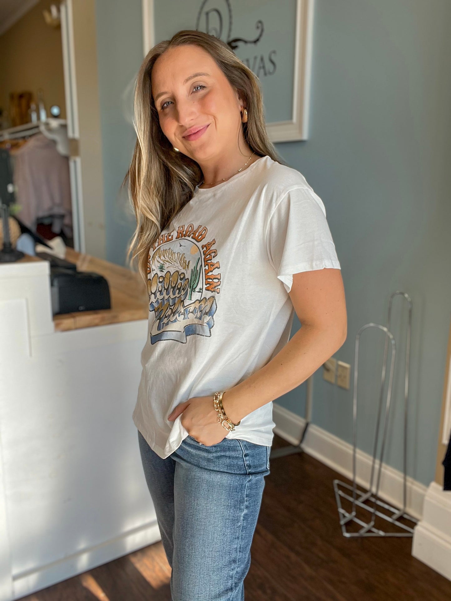 Willie Nelson On The Road Tee