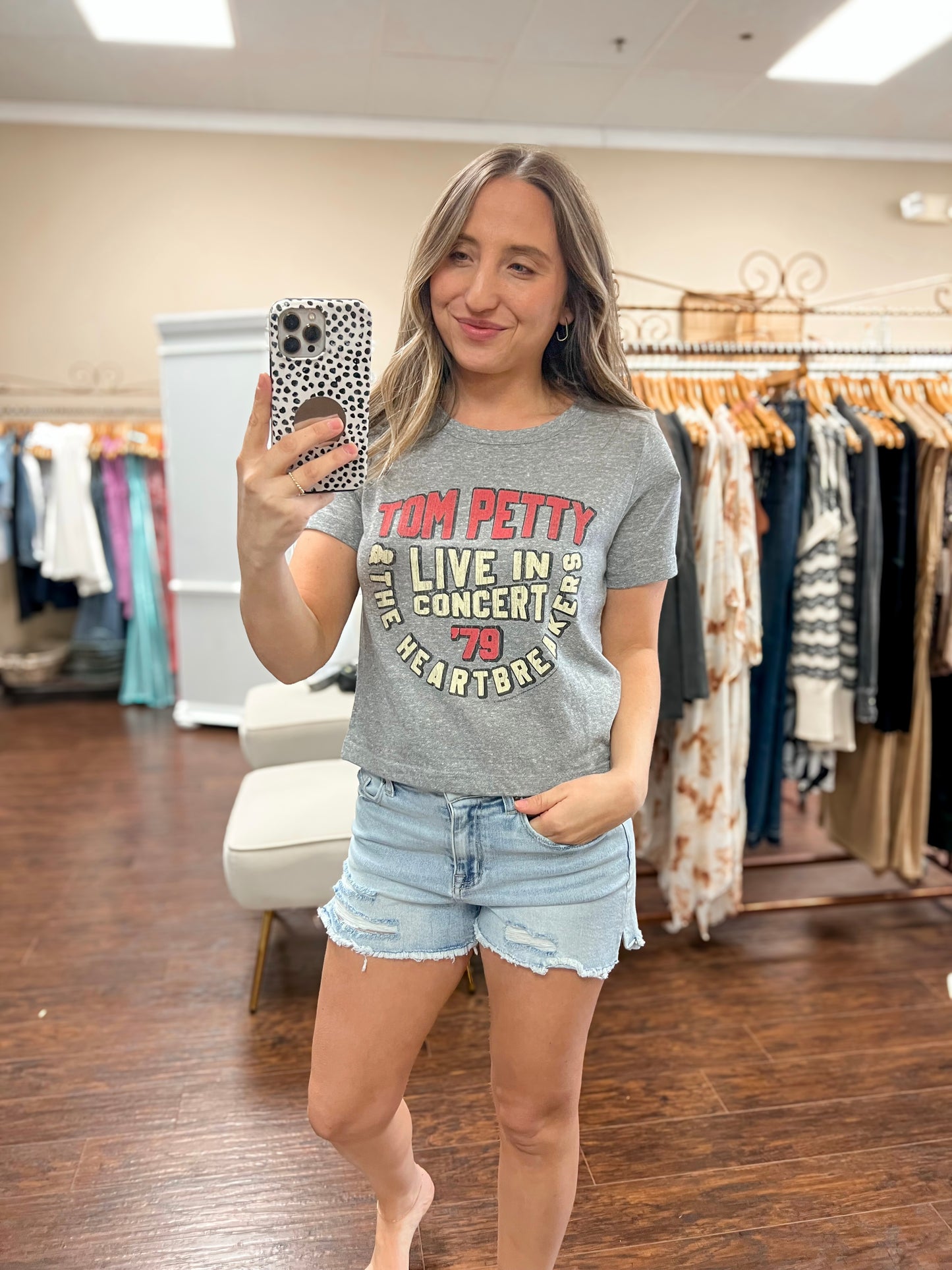 Tom Petty Cropped Tee