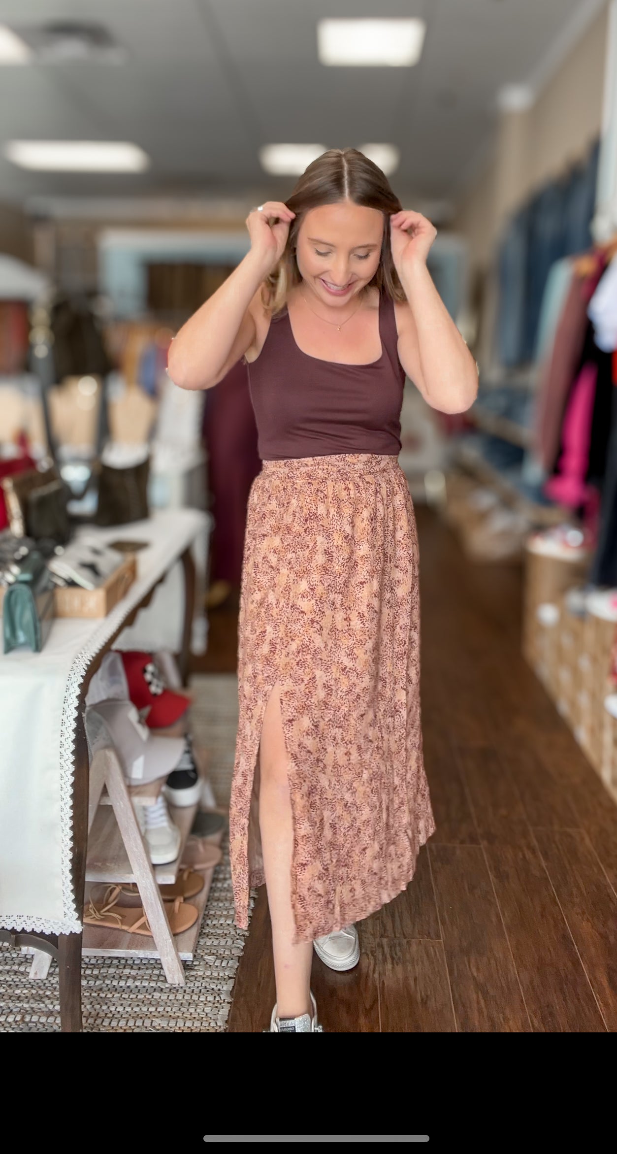 Etoile Cocoa Skirt