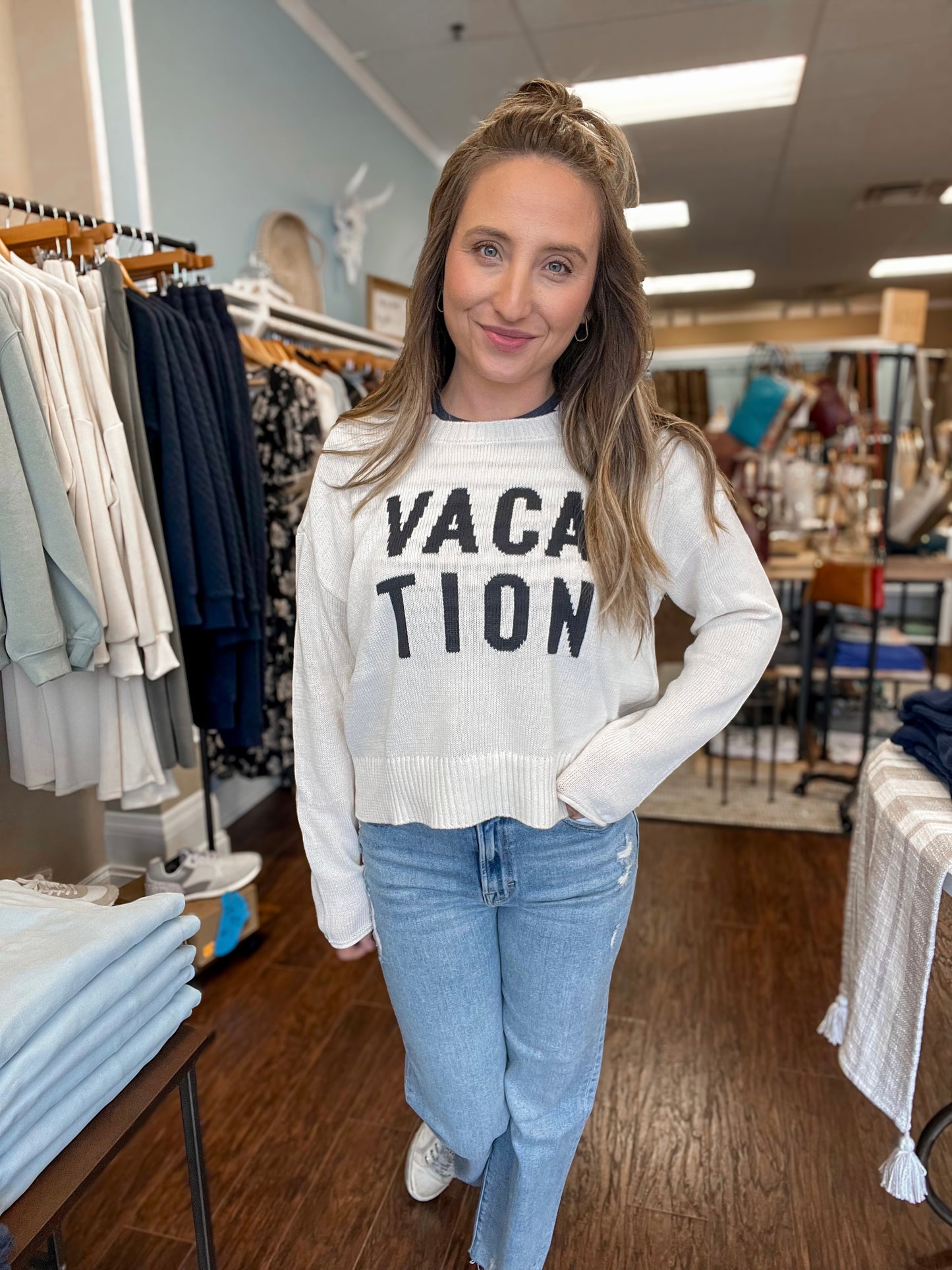 Vacation Knit Pullover