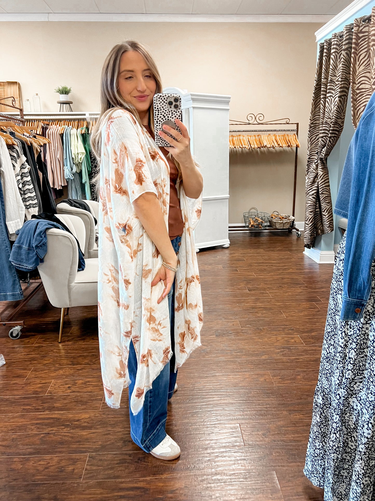 Sienna Petal Mosaic Wrap
