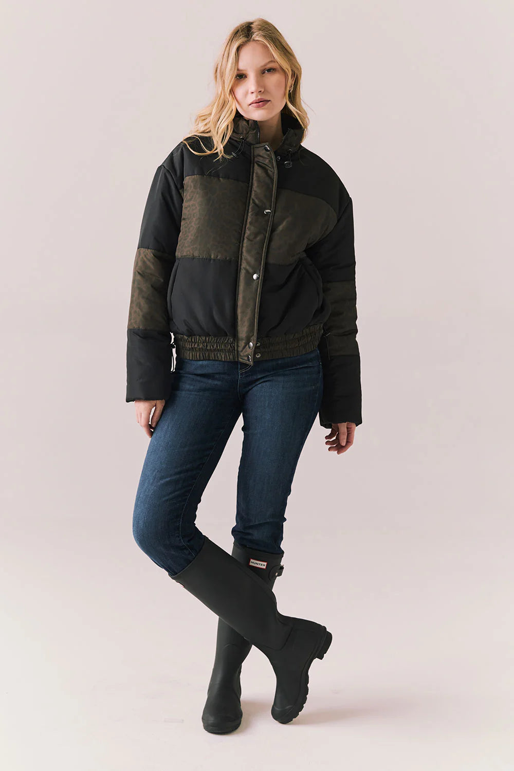 Leopard Love Puffer Jacket