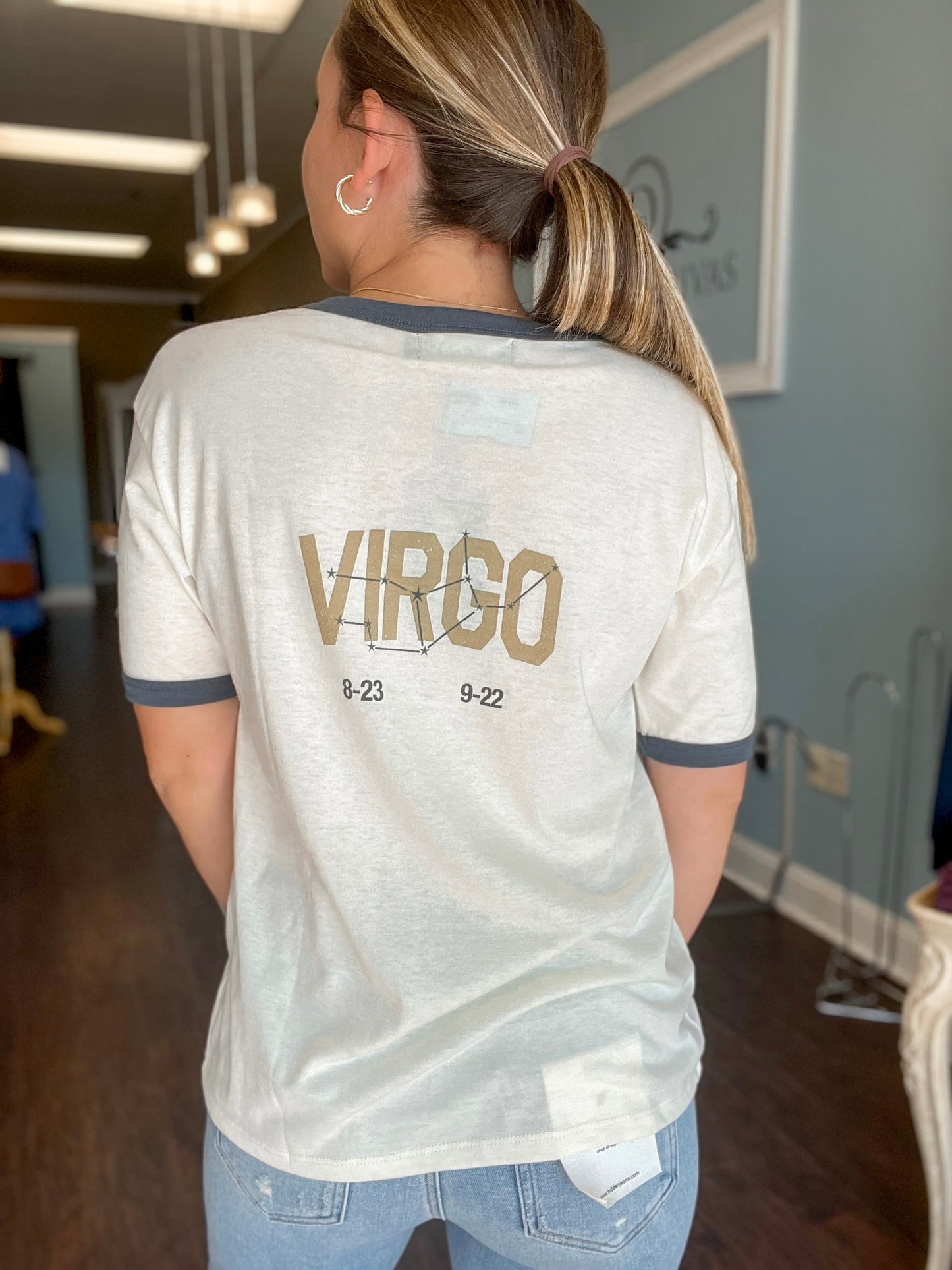 Virgo Baseball Tee