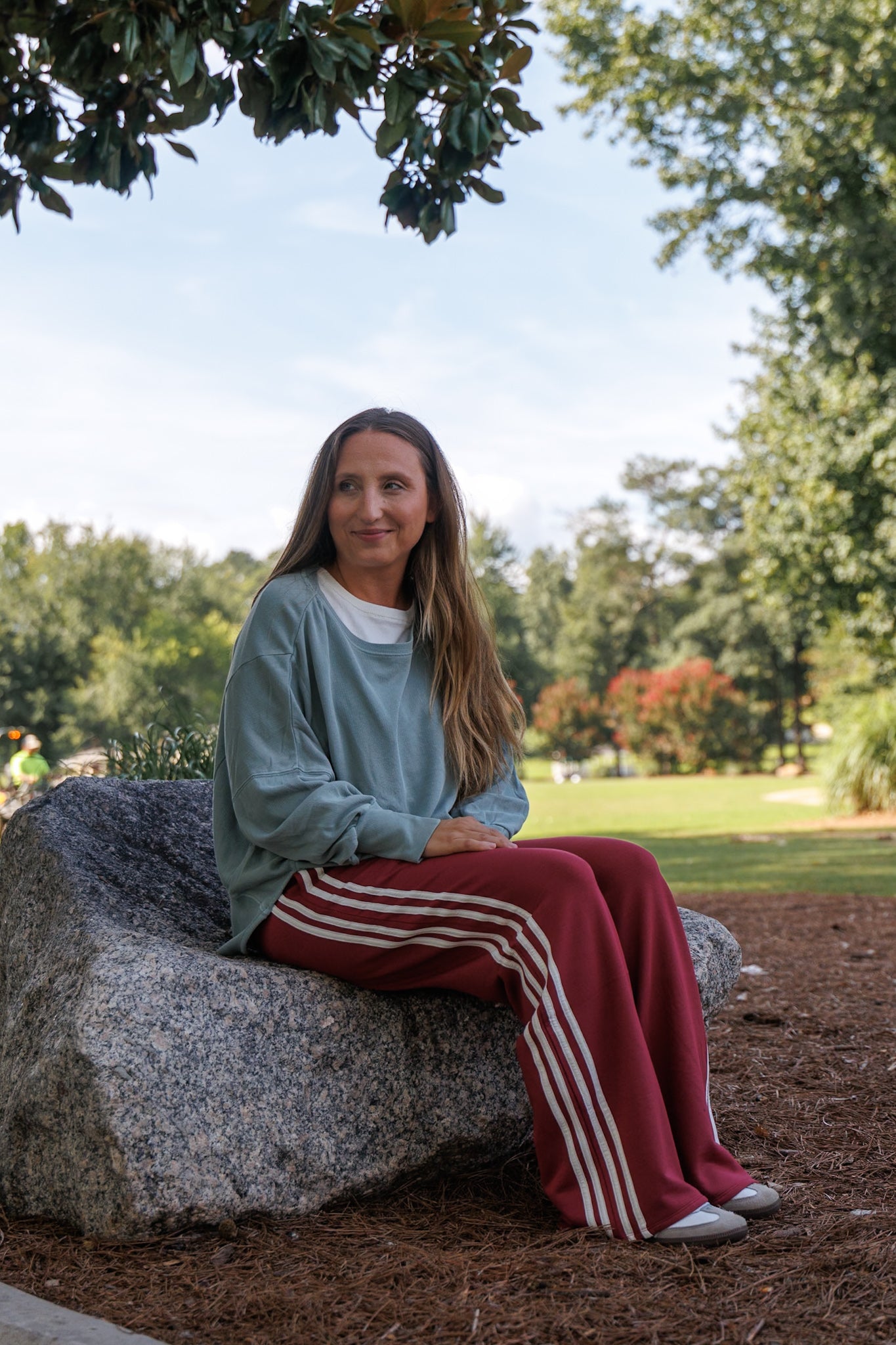 Burnt Red Jessee Trackpants