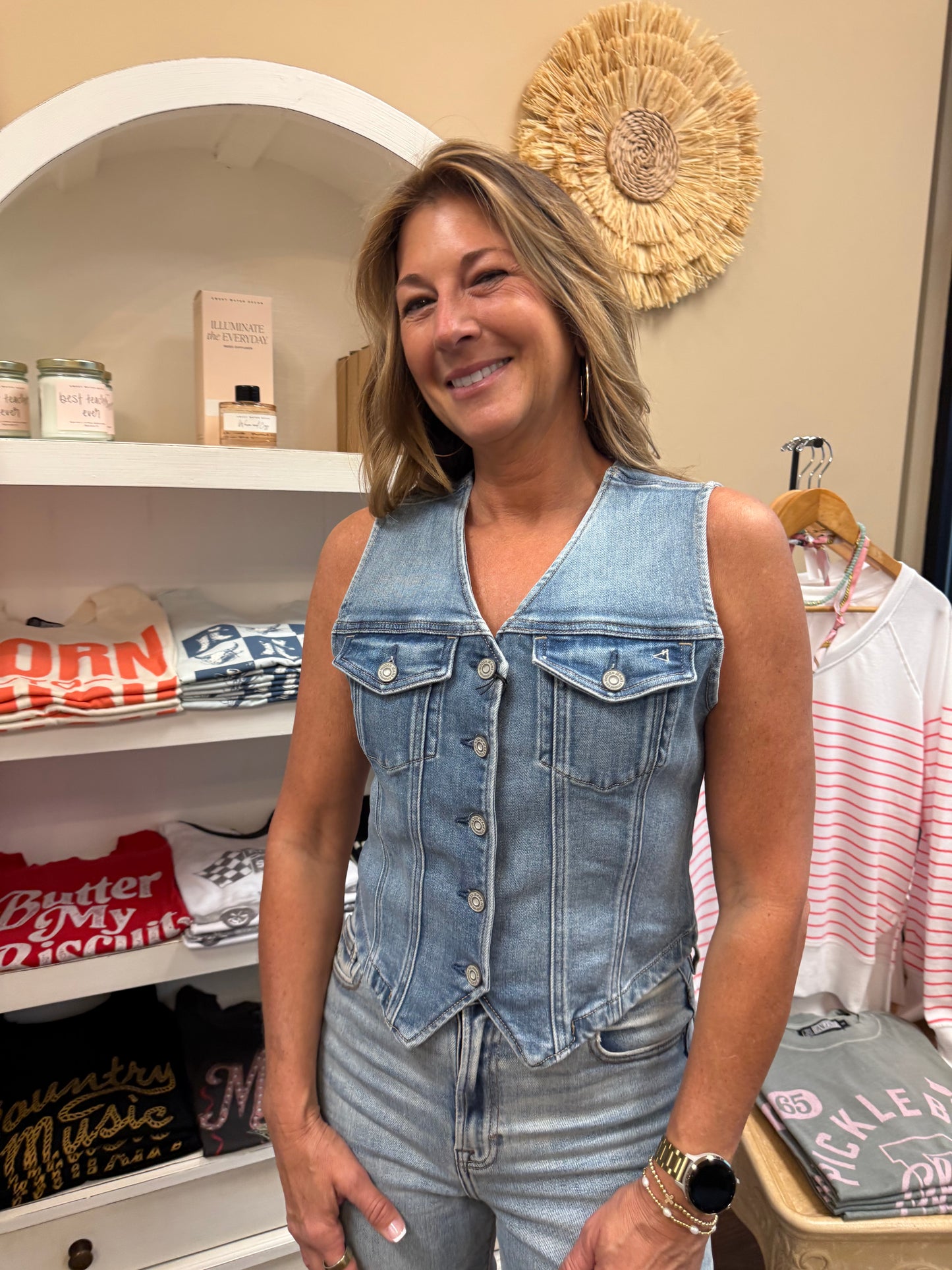 Medium Dark Fitted Rebel Vest