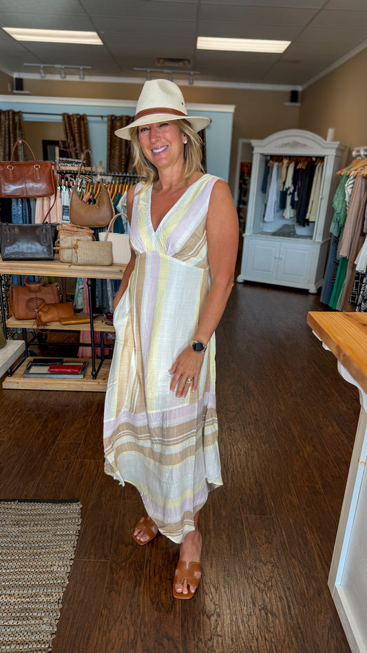 Neapolitan Handkerchief Hem Dress