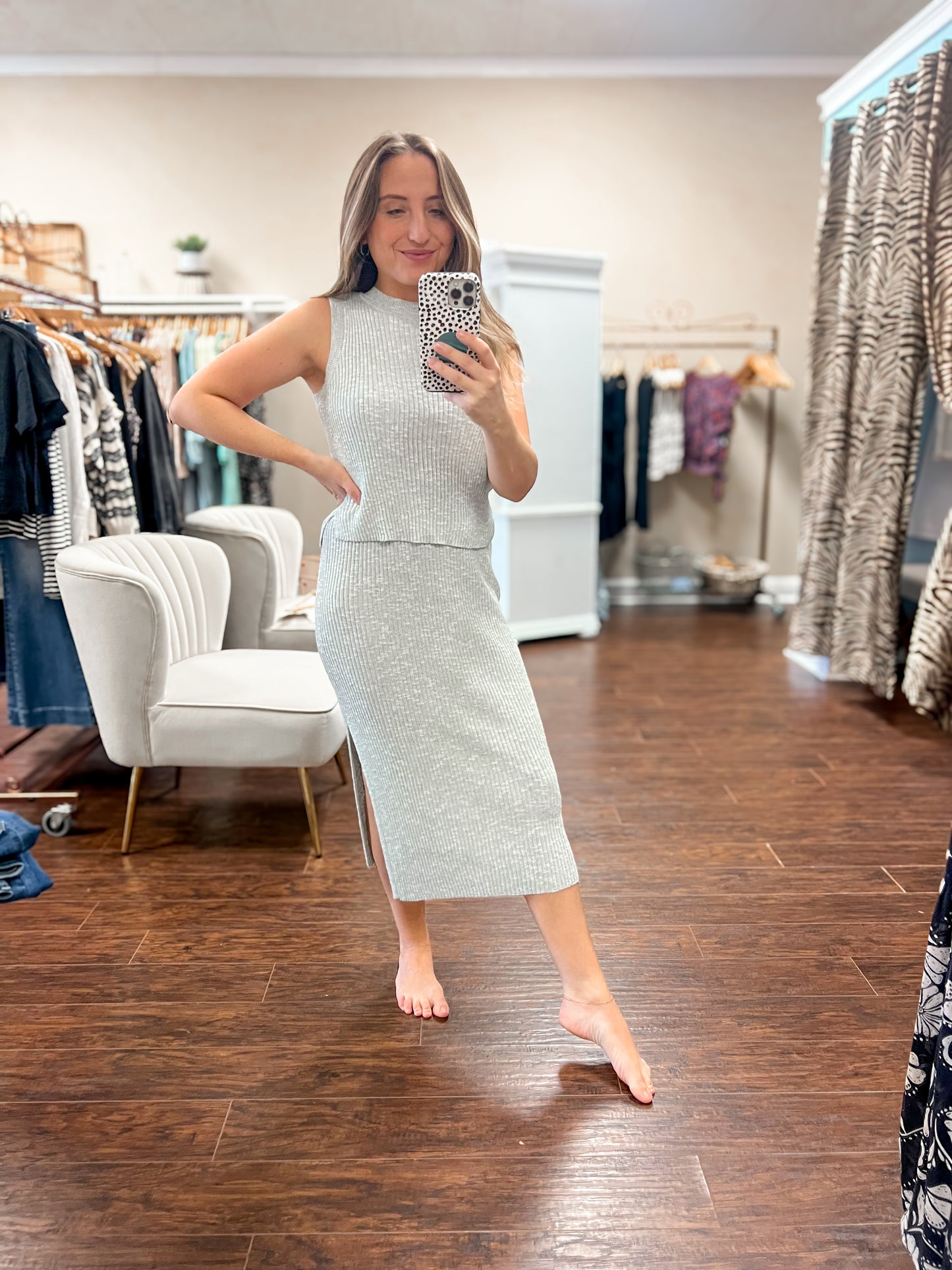 Addison Tank Twofer Sweater Dress