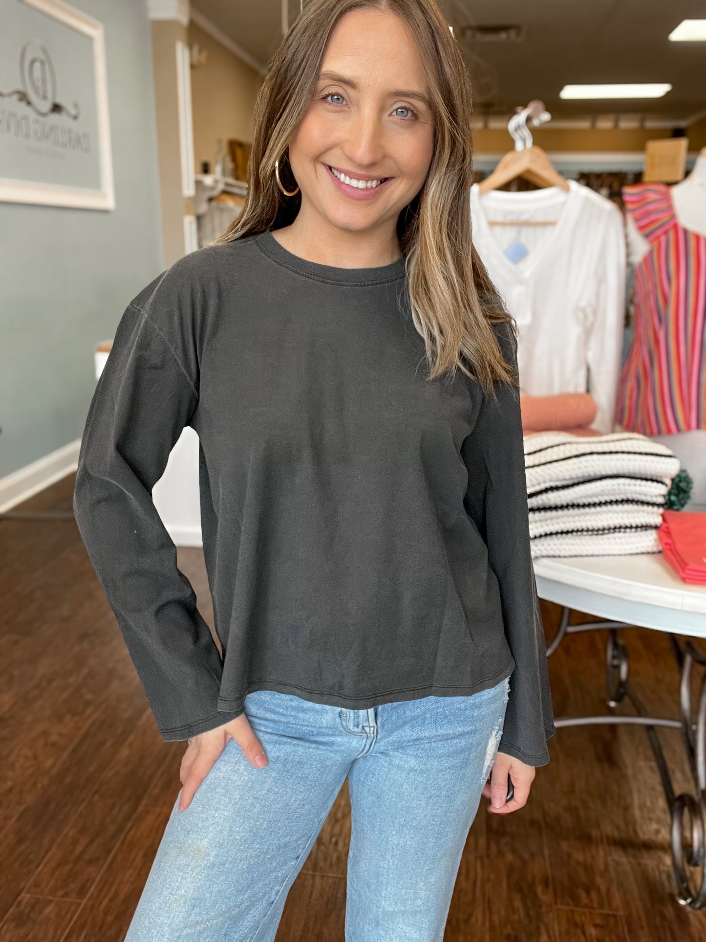Naomi Long Sleeve Tee