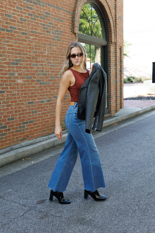 Dusty Brick Ornellia Bodysuit