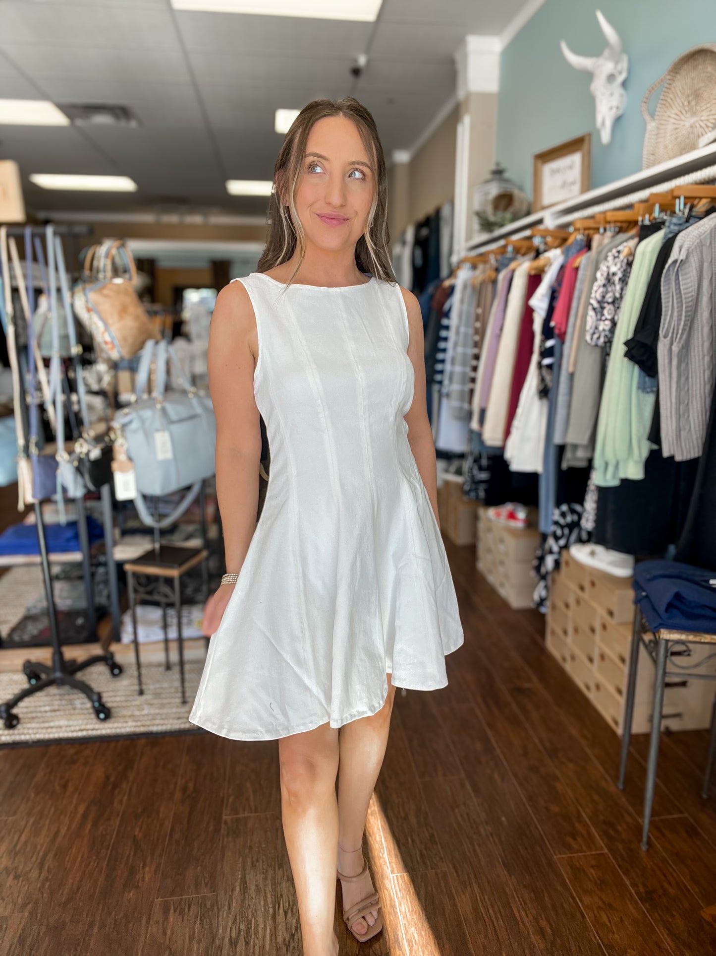 White Nili Dress