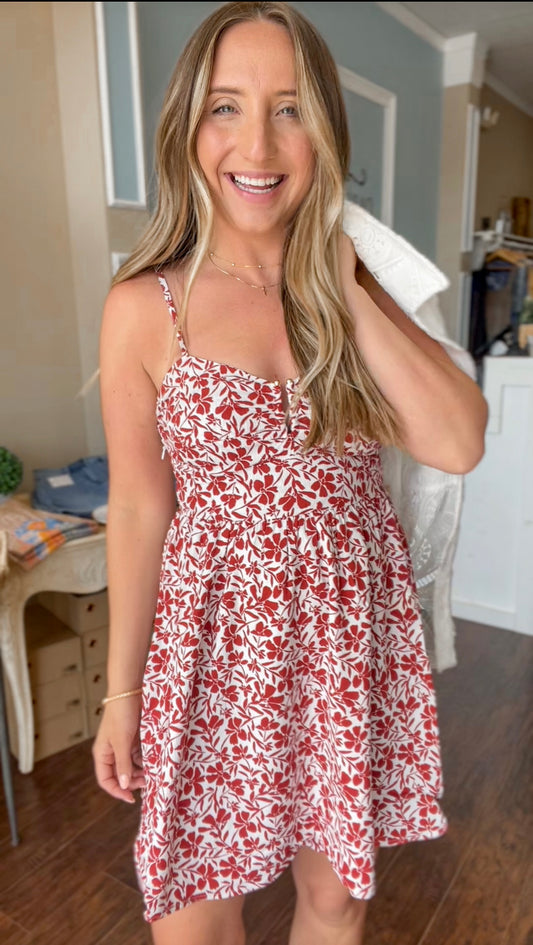 Chili Floral Rory Dress