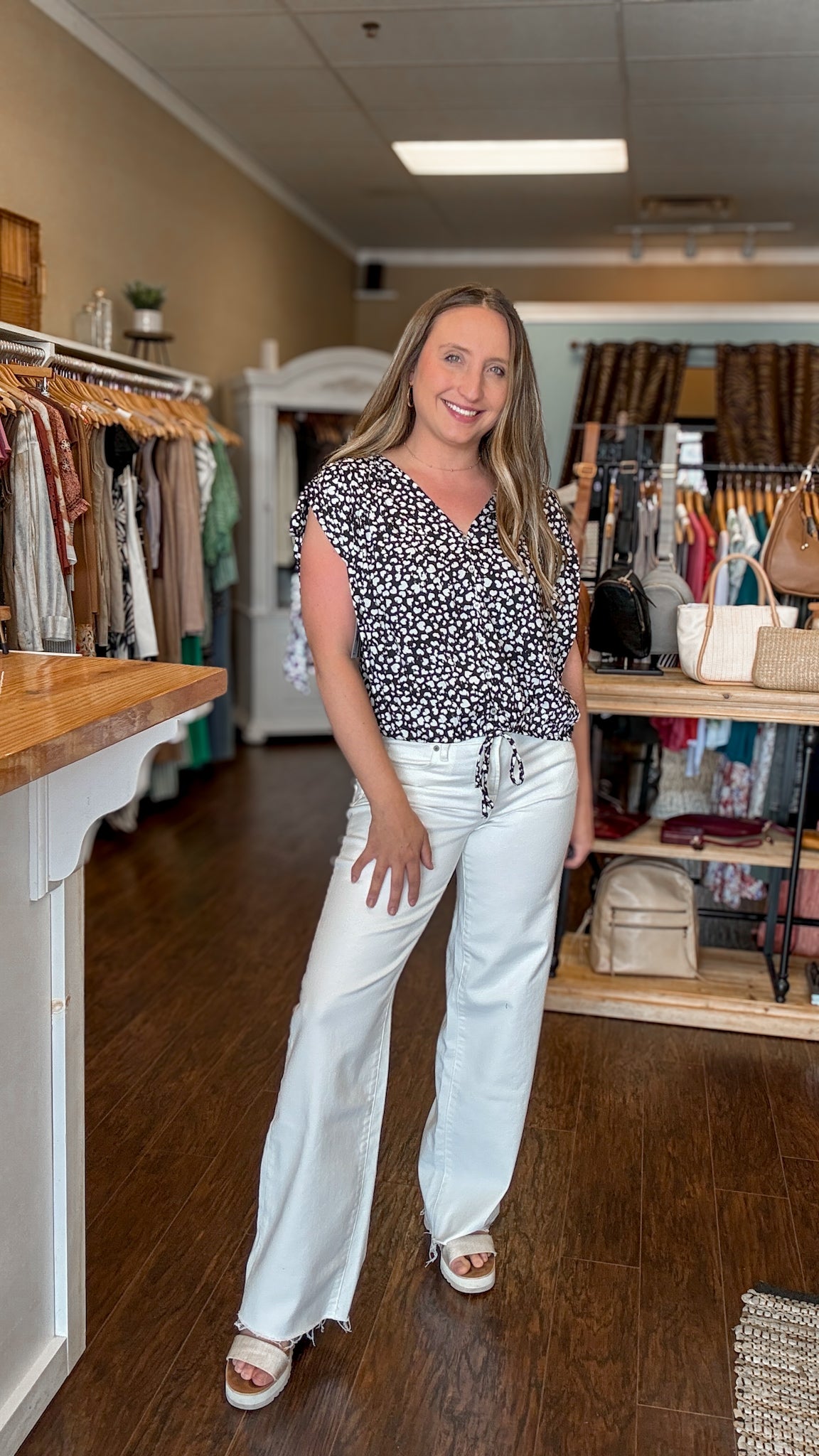 Black Heart Dolman Tee