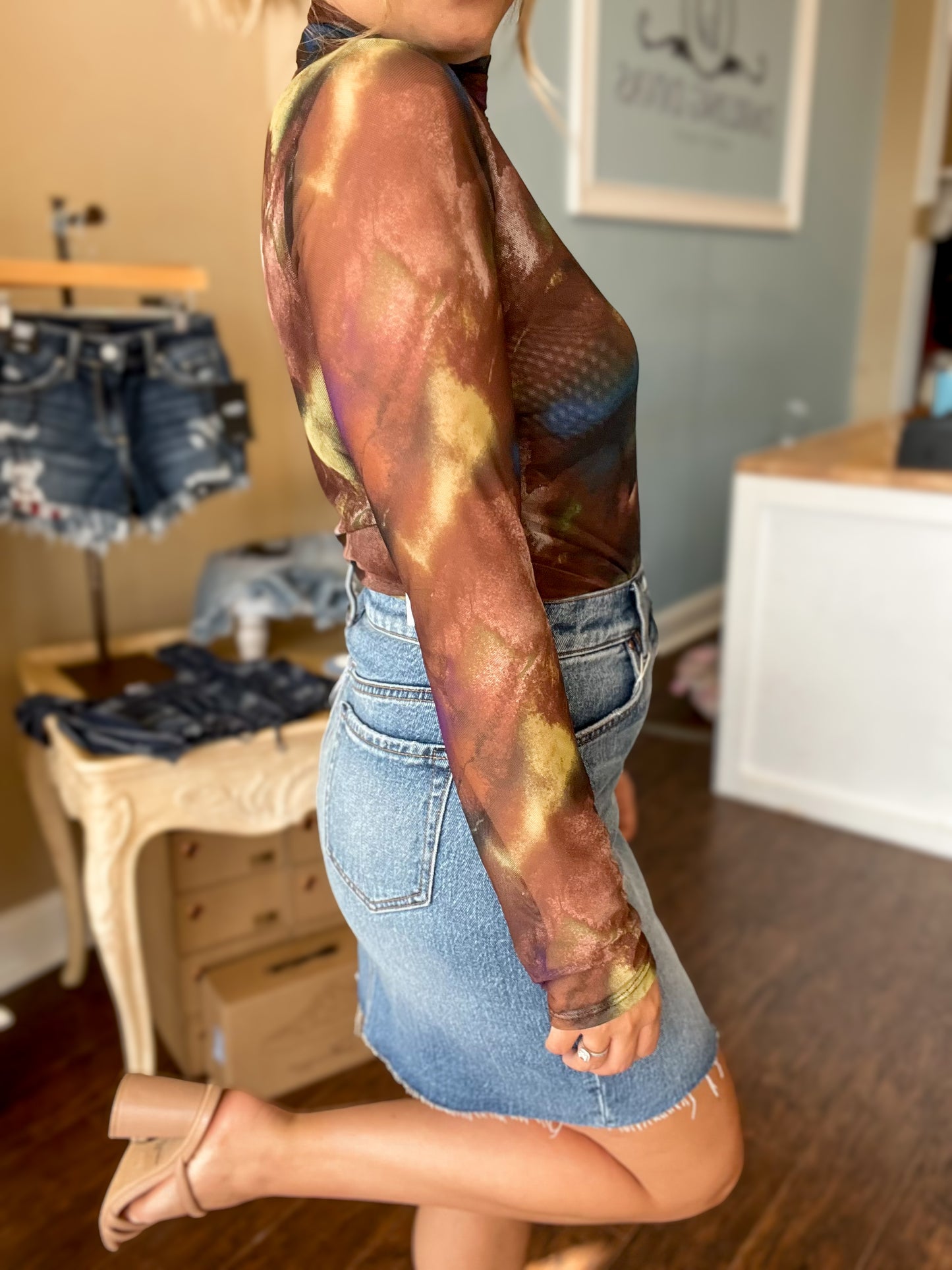 Miley Denim Mini Skirt