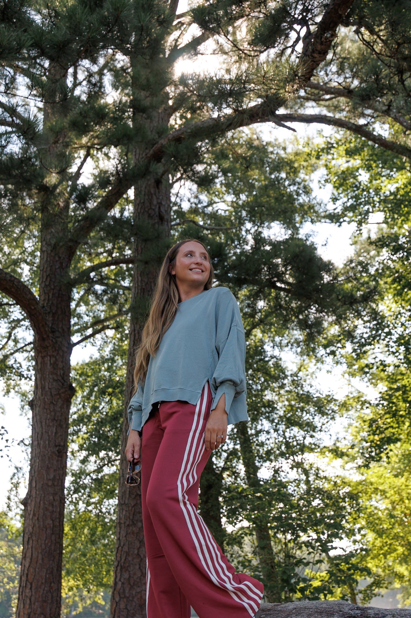 Burnt Red Jessee Trackpants