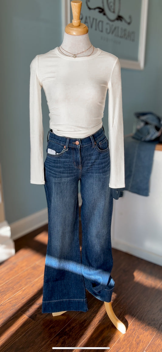 Blue Mood Claudia Flare Jean