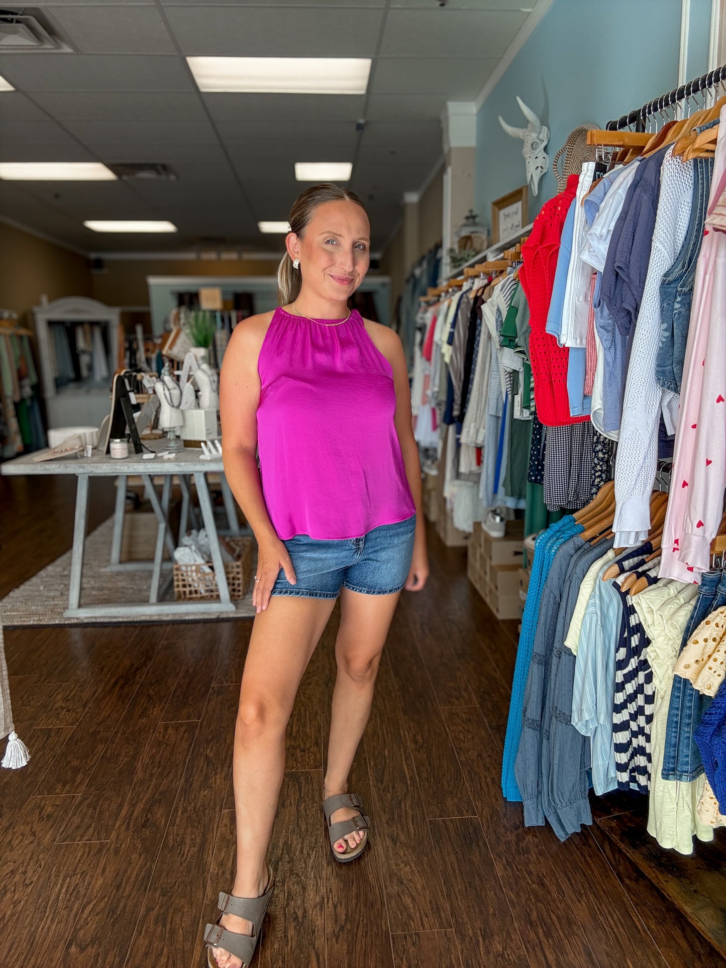 Blue Hint Darling Short