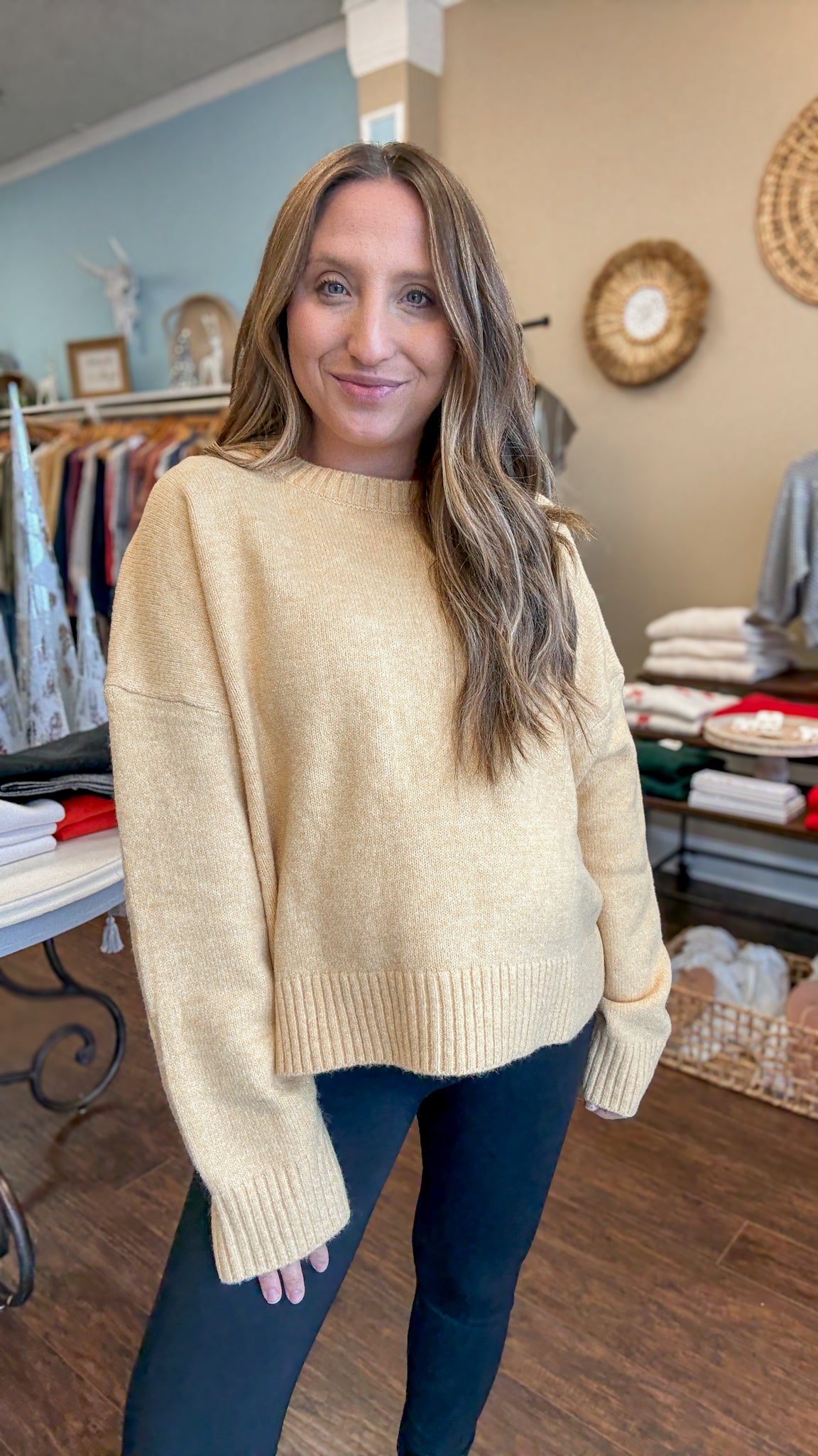 Butter Boxy Sweater
