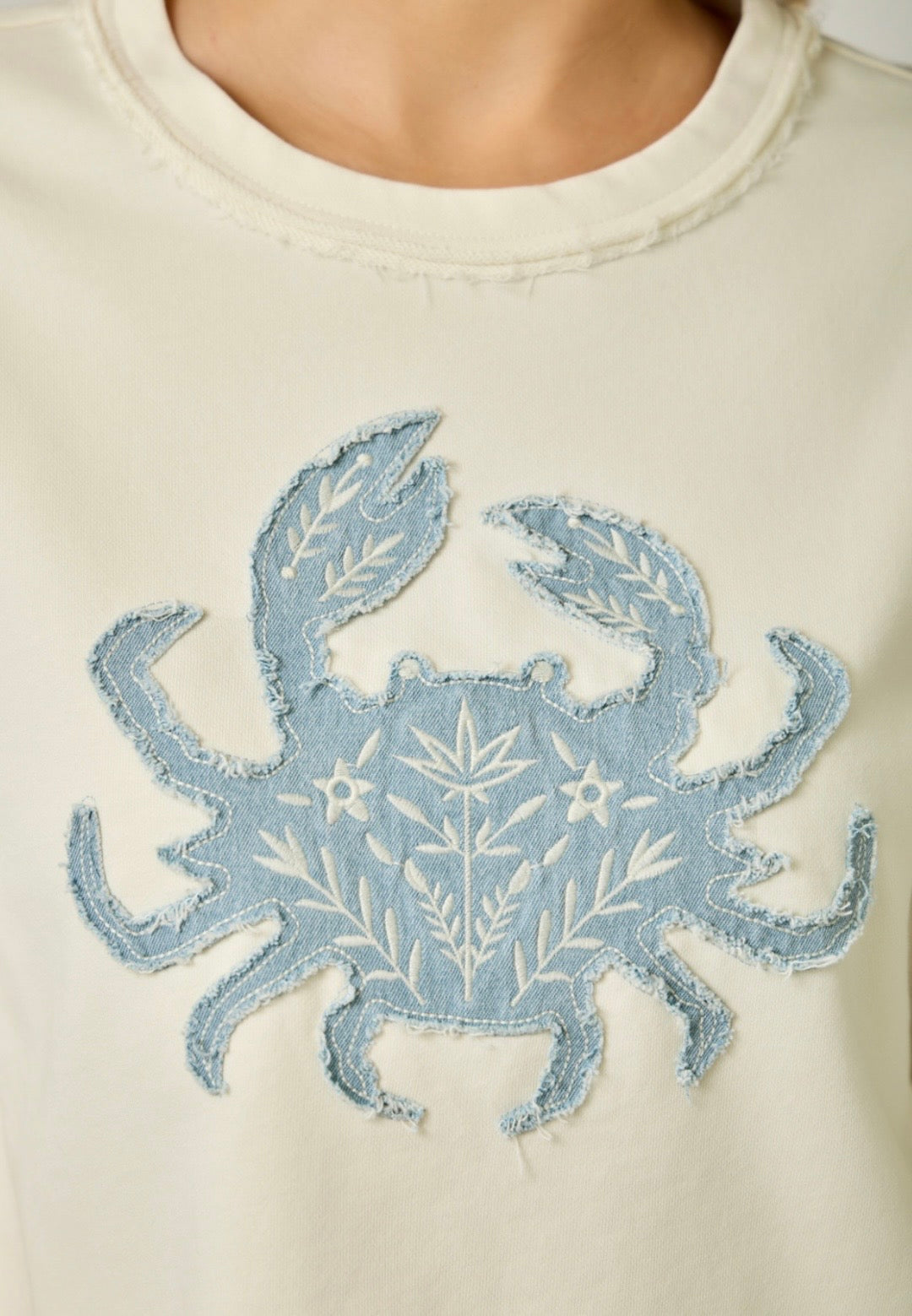French Terry Crab Tee