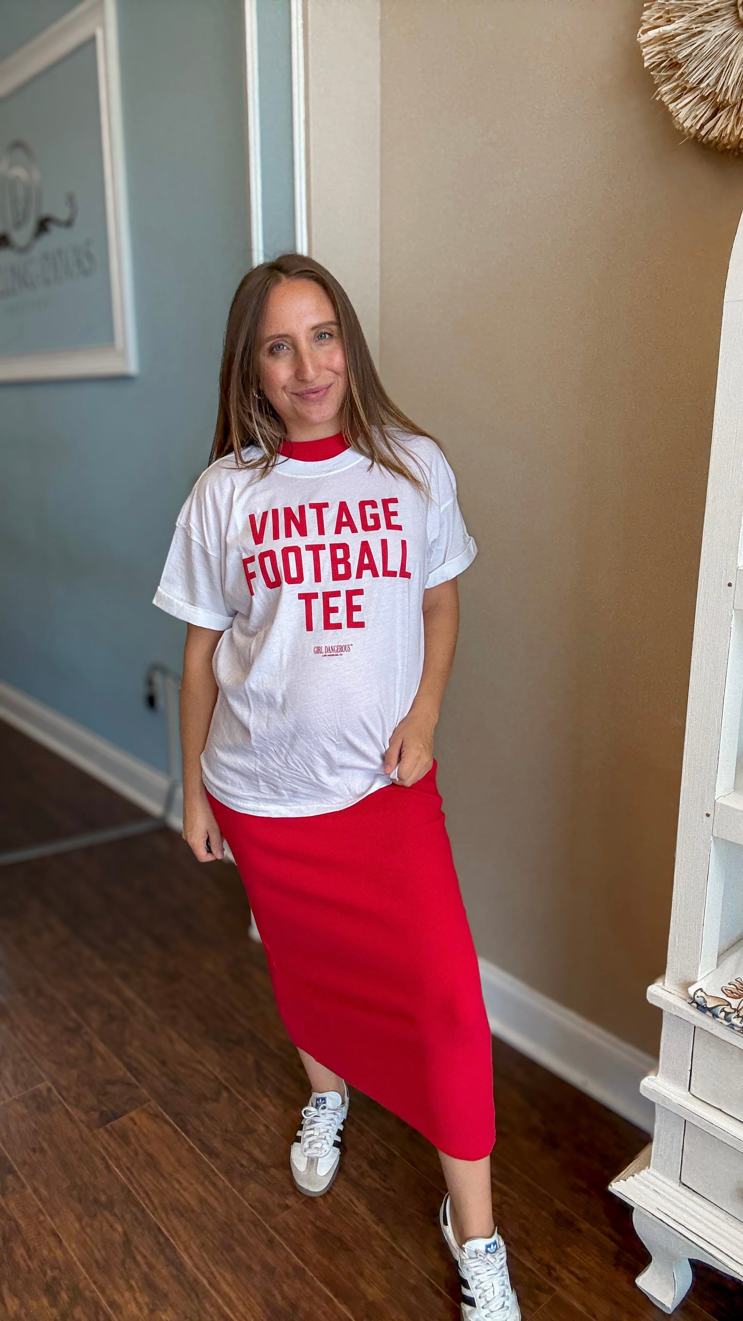 Vintage Football Tee