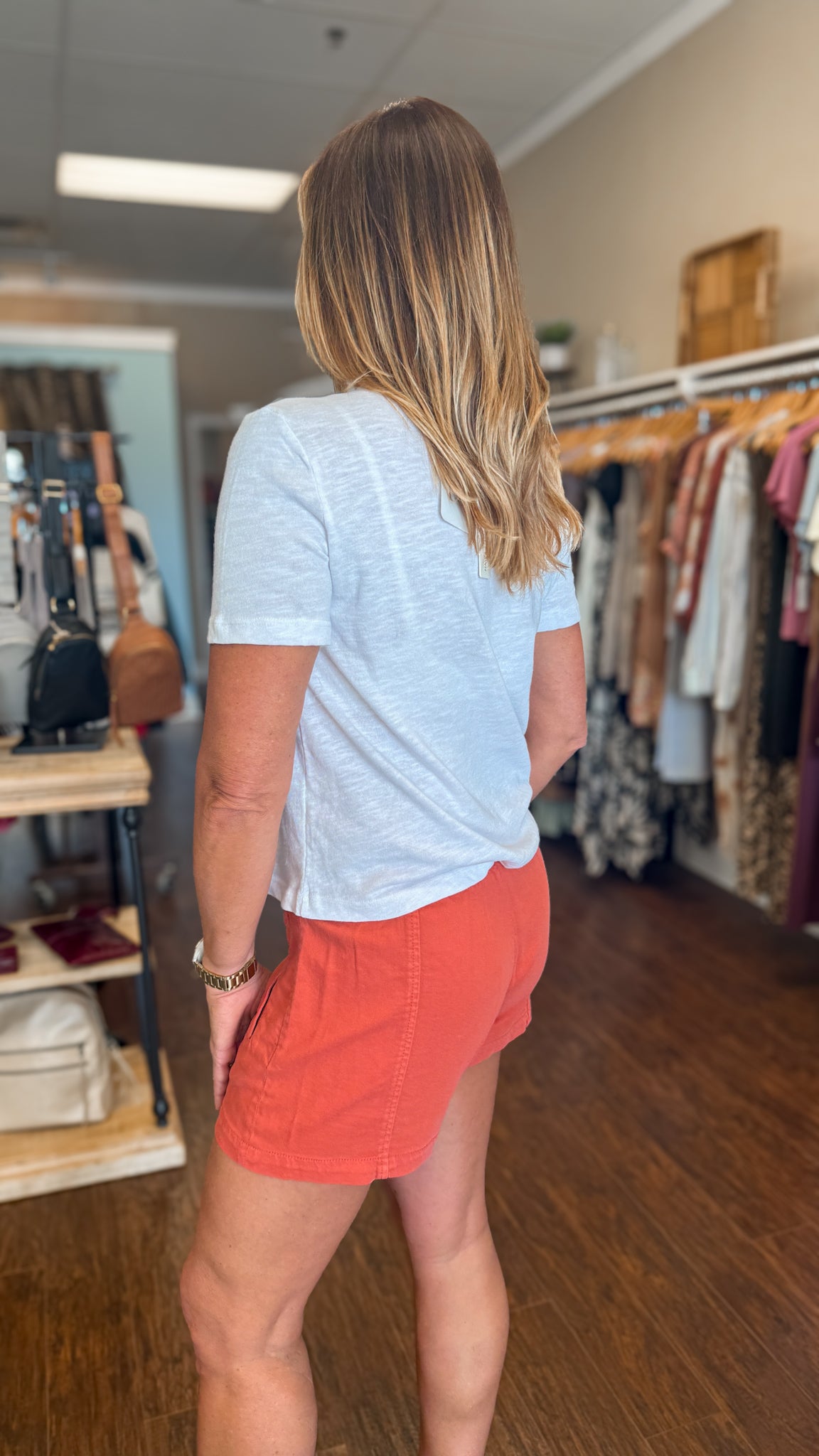 Red Clay Trouser Short