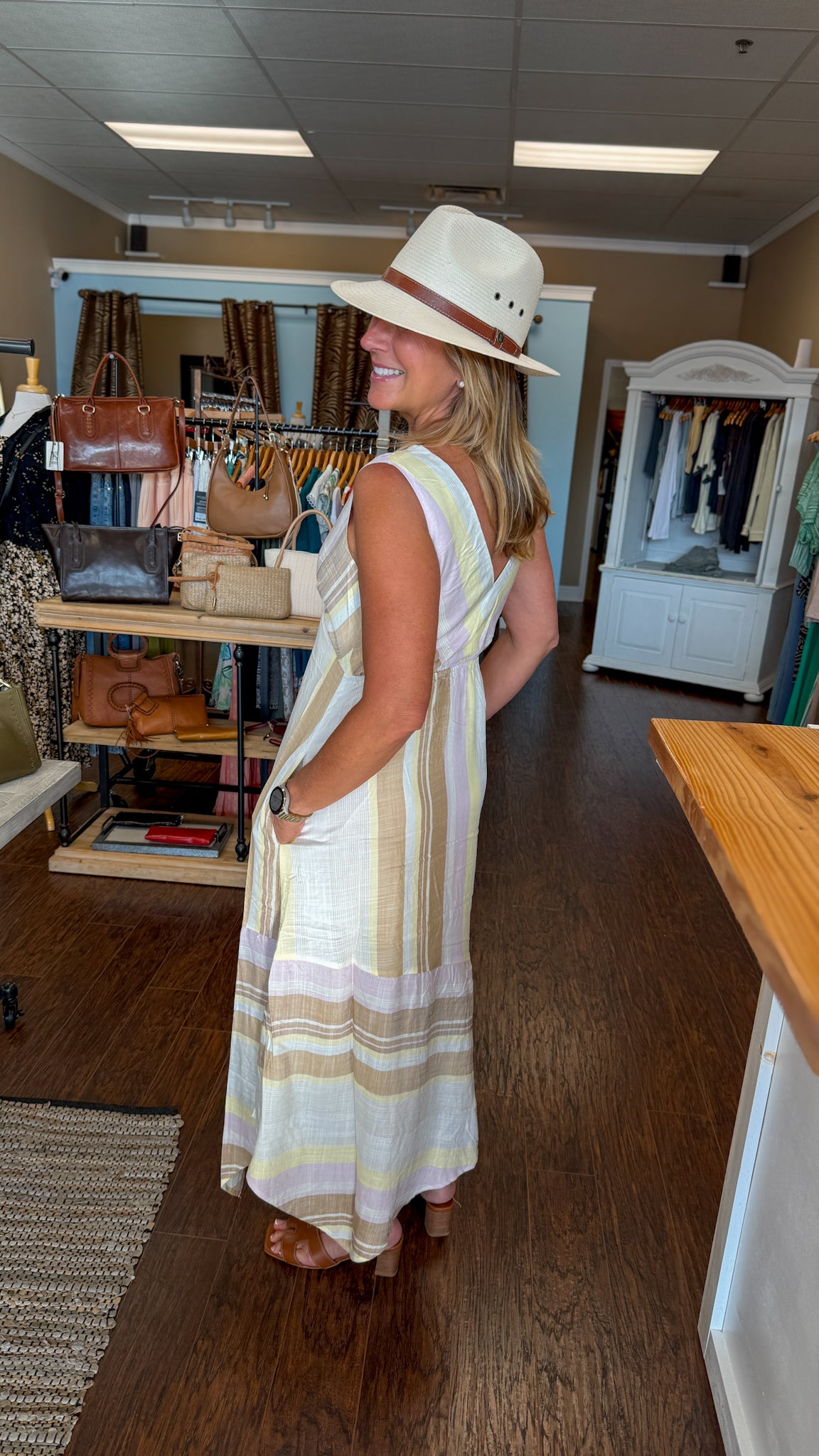 Neapolitan Handkerchief Hem Dress