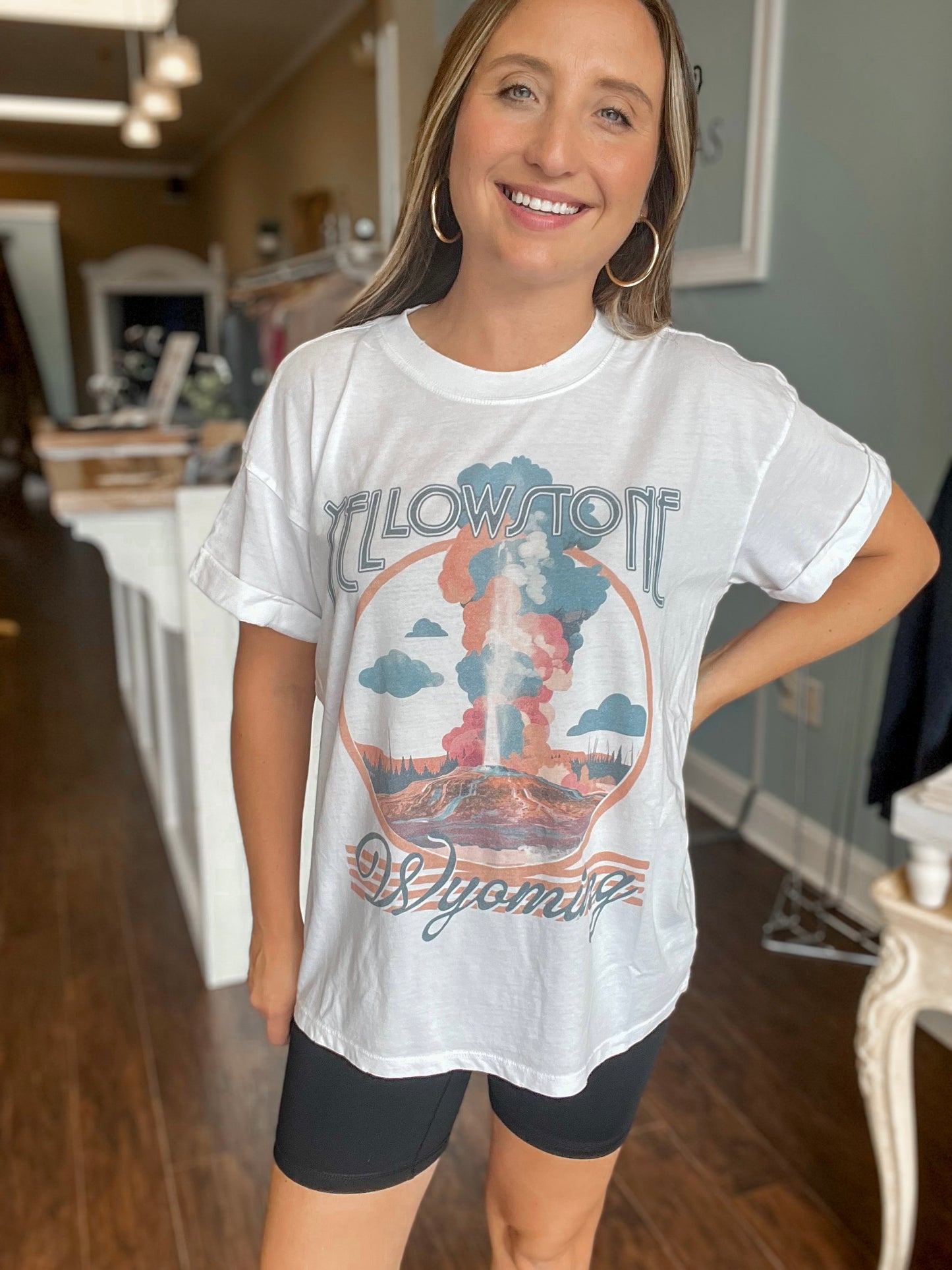 Yellowstone Vintage White Tee