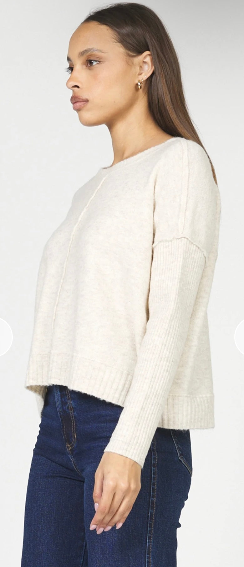Pearl Cream Ayat Sweater
