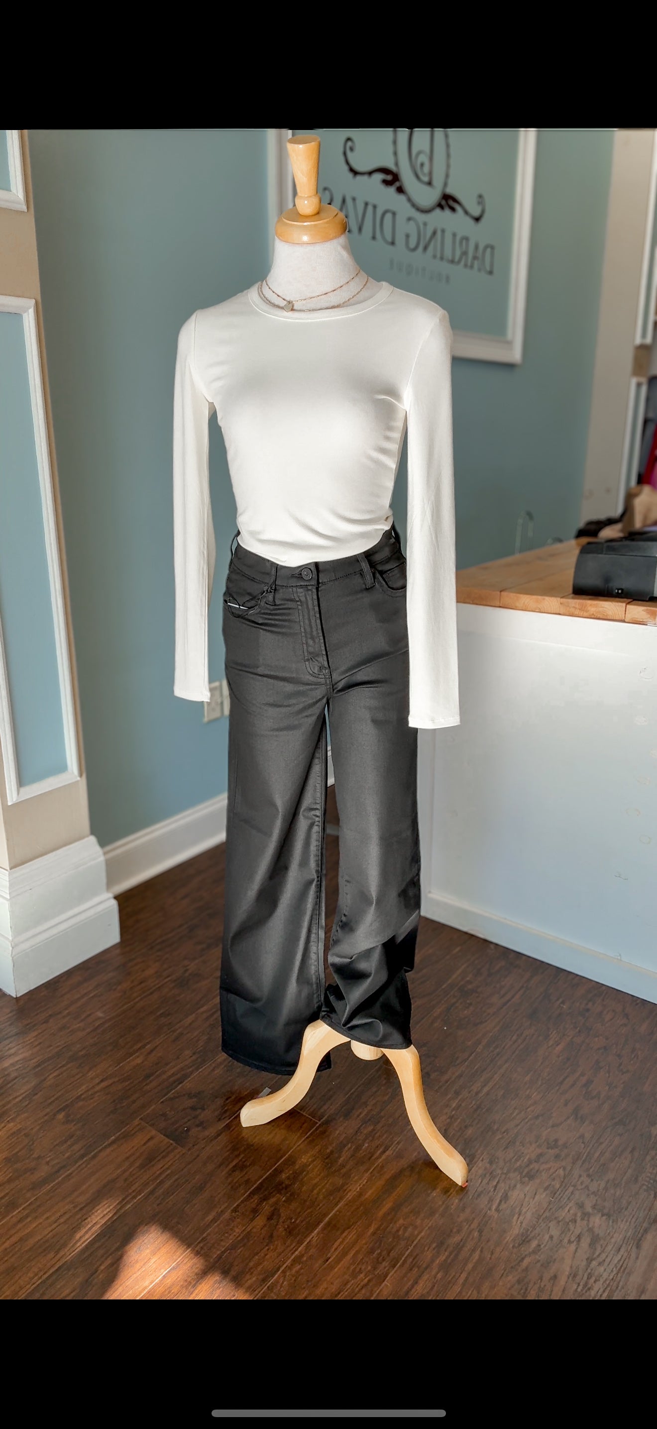 Black Logan Dad Jean