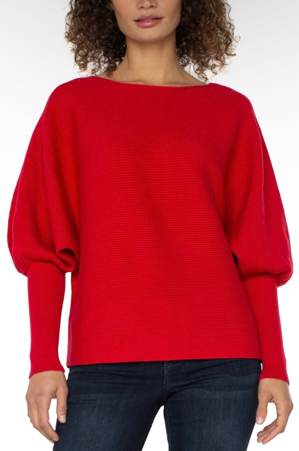 Tango Red Dolman Sweater