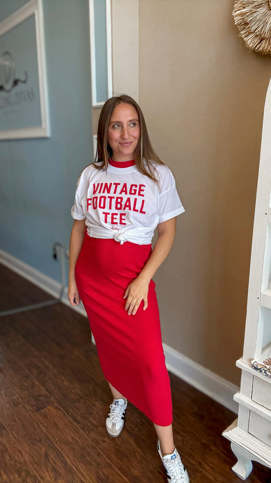 Vintage Football Tee