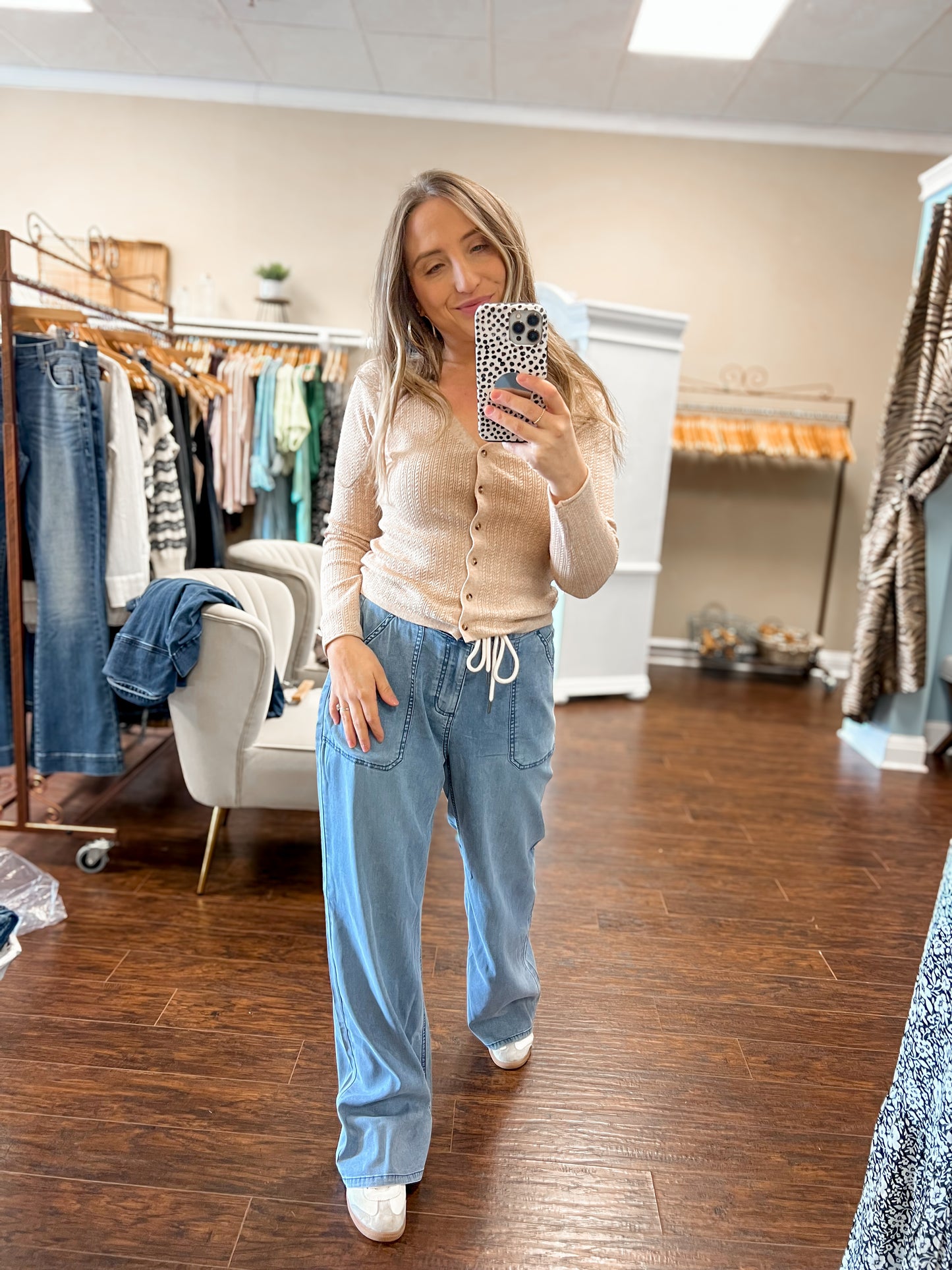 Heather Latte Mia Top