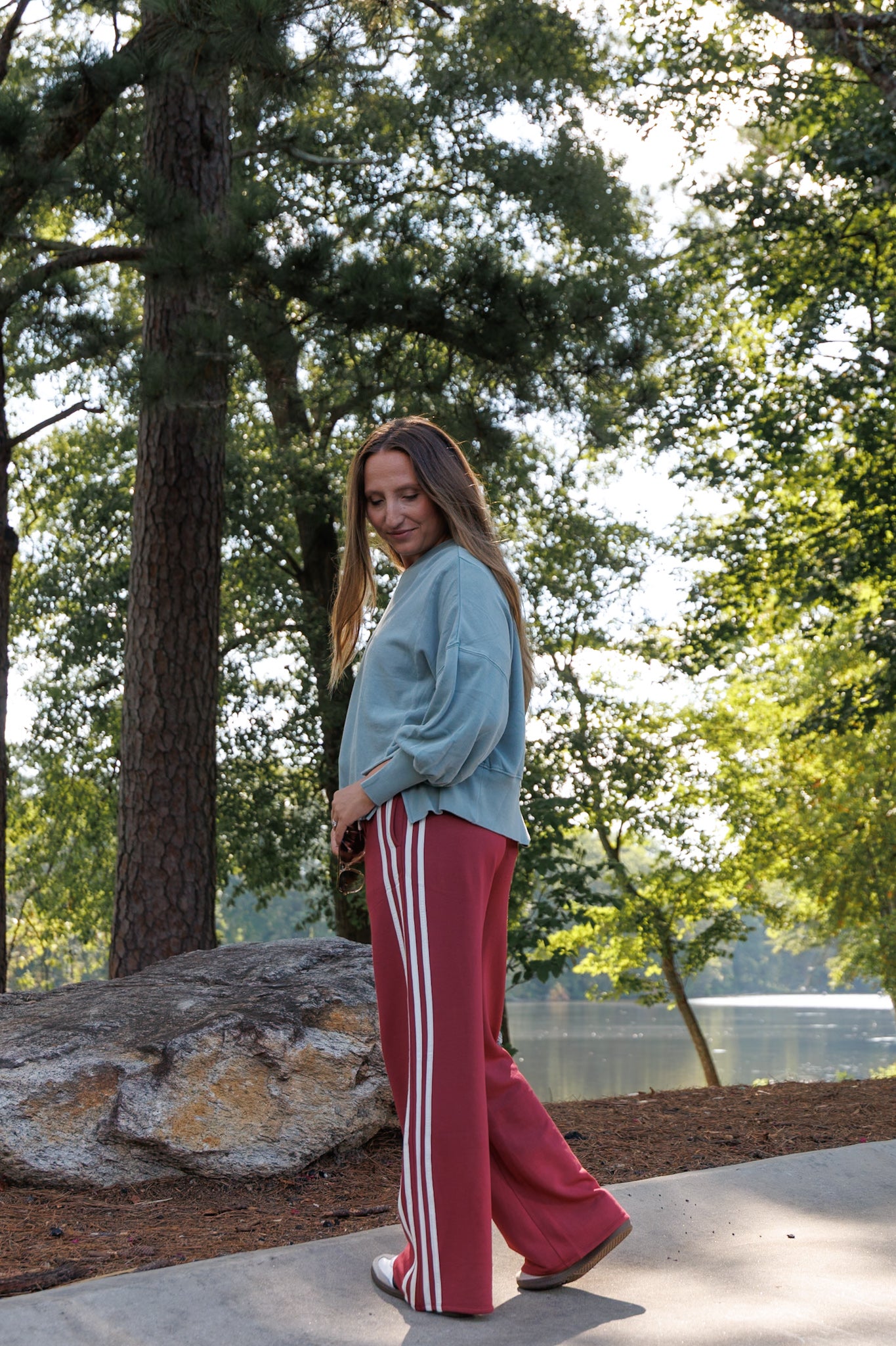 Burnt Red Jessee Trackpants