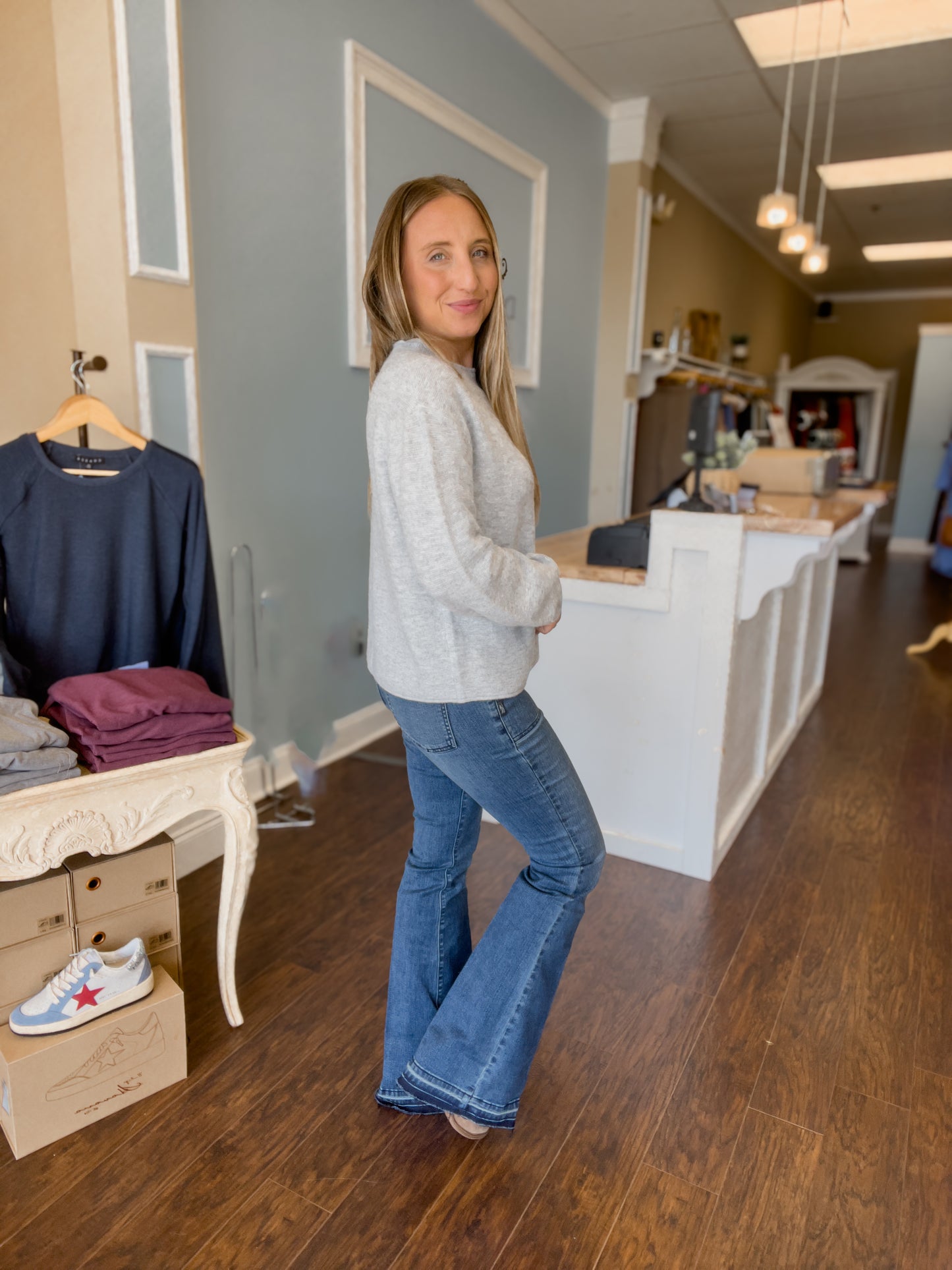 Suki Trouser Pocket Flare Jean