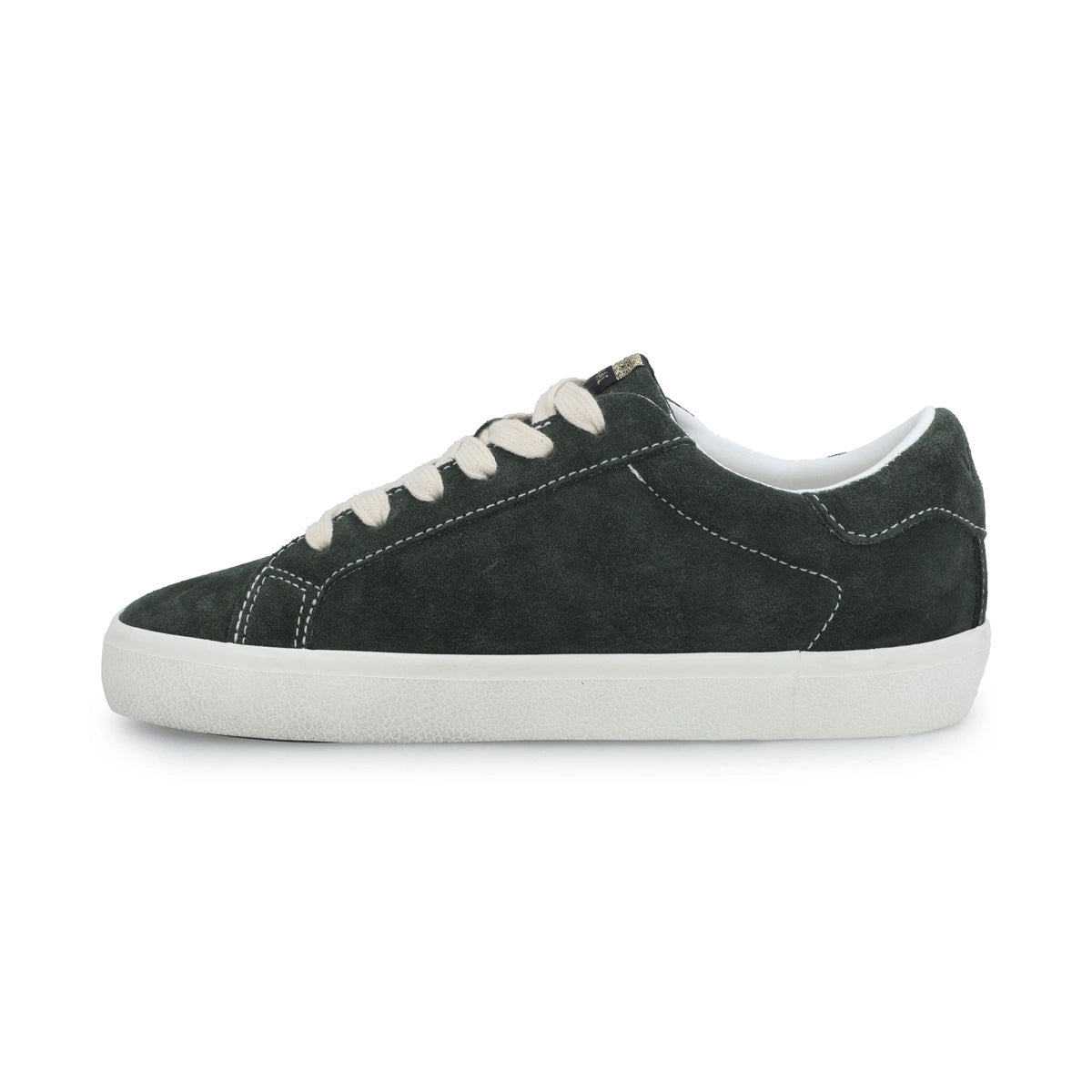 Olive Suede Low Top Shoe