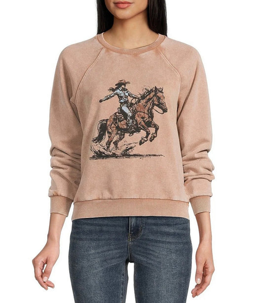 Cowgirl Graphic Sweatshirt