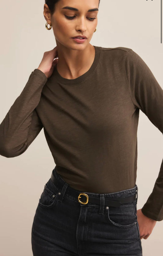 Modern Slub Long Sleeve Tee