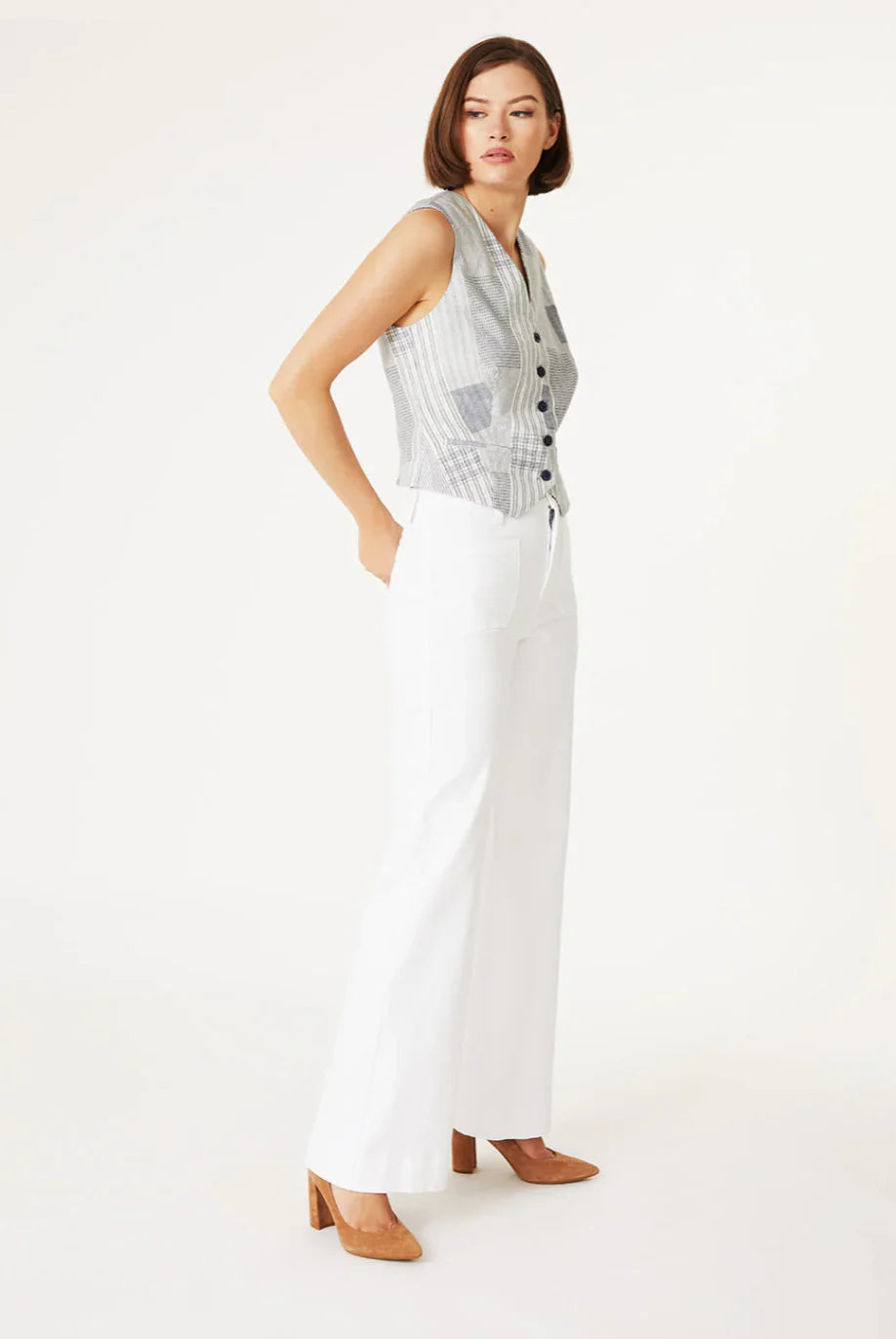 White Victoria Flare Jeans