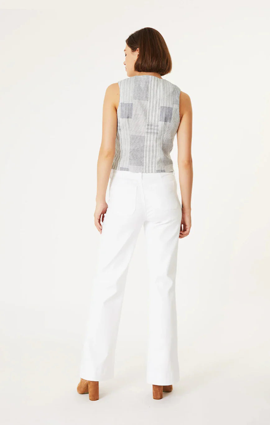 White Victoria Flare Jeans