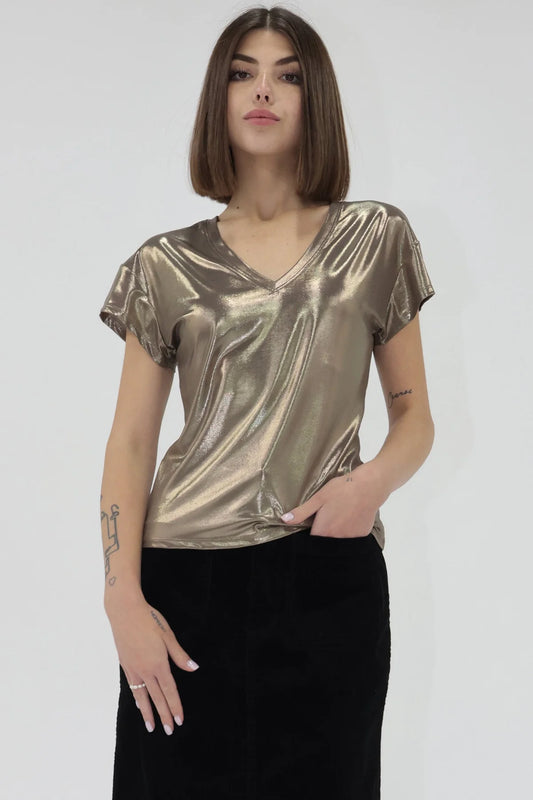 Gold Lumi Top